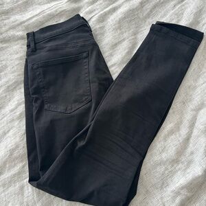 Frame Denim Black Skinny Jeans